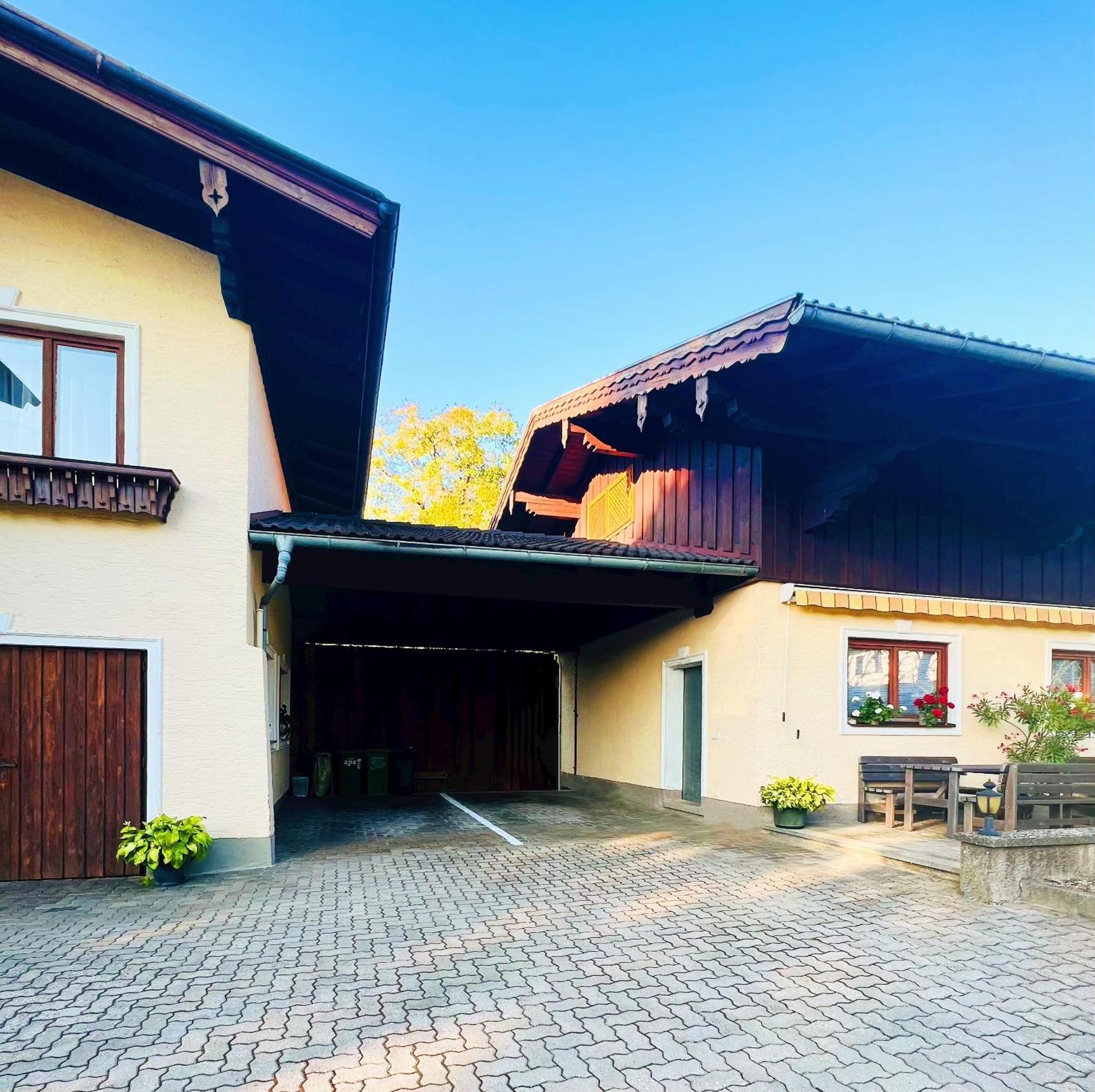 Ferienwohnung Wallmerhof Am Laendlichen Wimberg Adnet Exterior foto